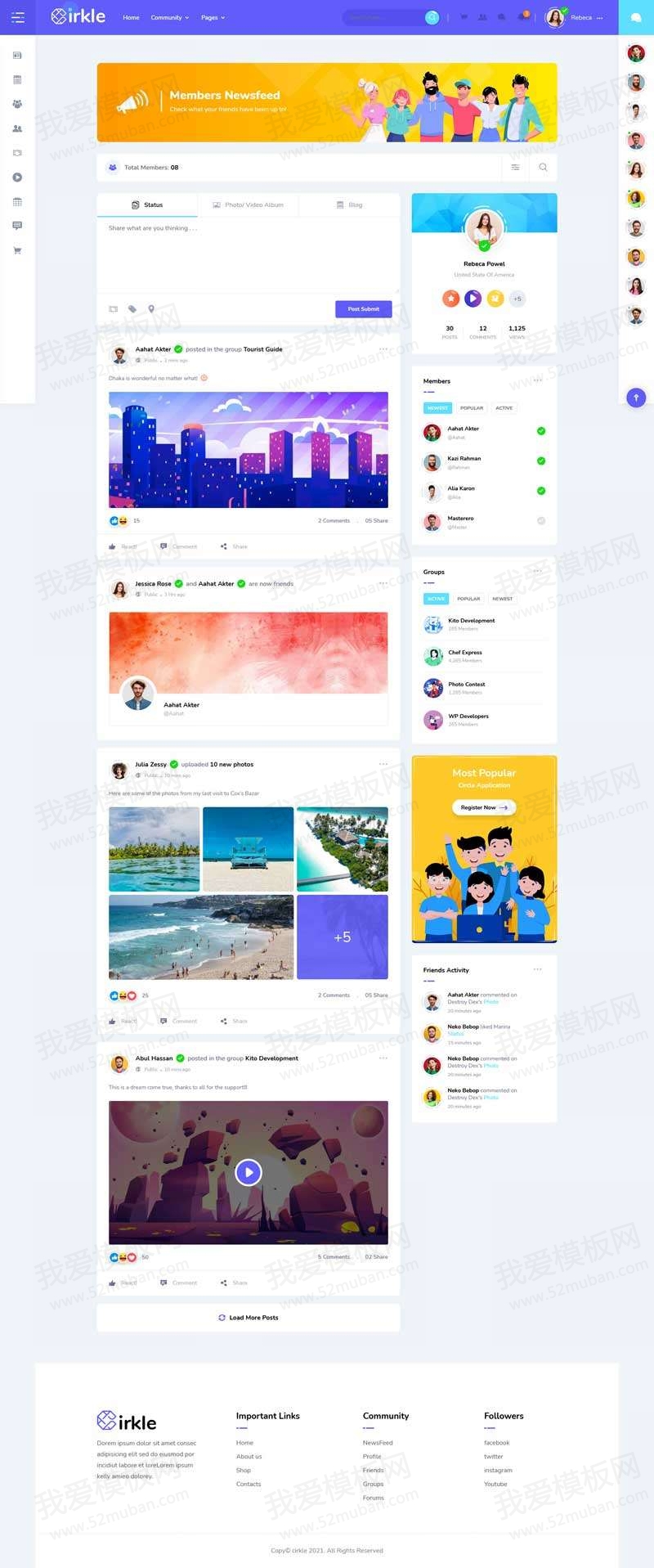 多用途的电商管理后台HTML模板插图