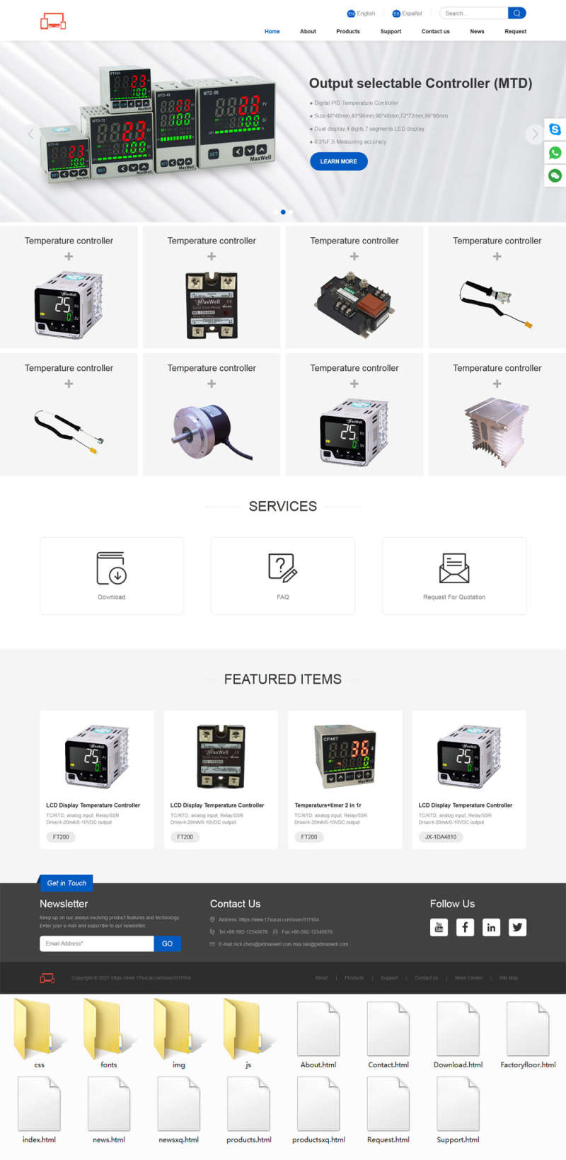 商业咨询解决方案HTML5网站模板插图